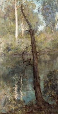 Clara Southern Yarra at Warrandyte France oil painting art